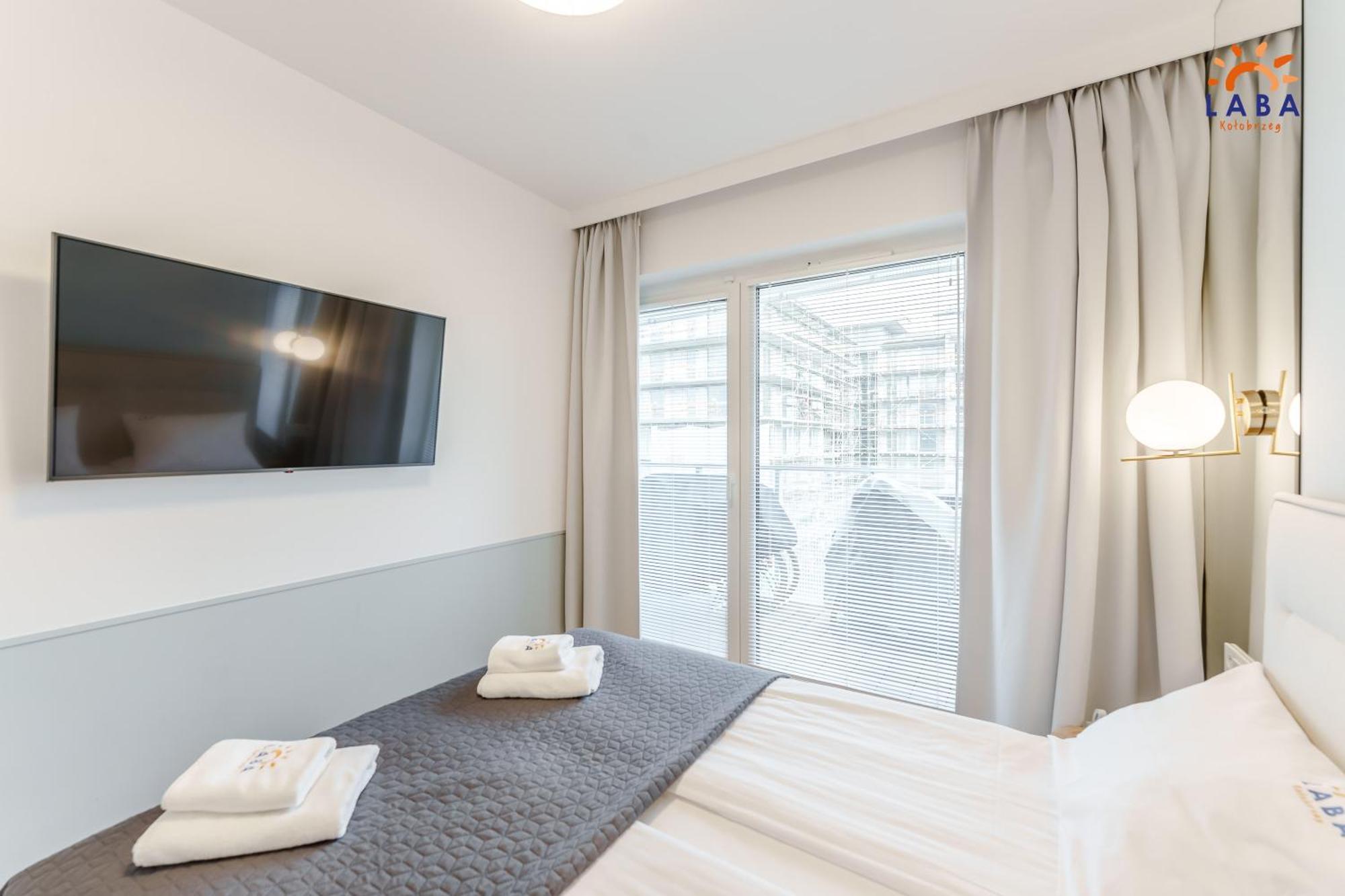 Laba Kolobrzeg Apartamenty Polanki Aqua Parking, Basen W Cenie Kültér fotó