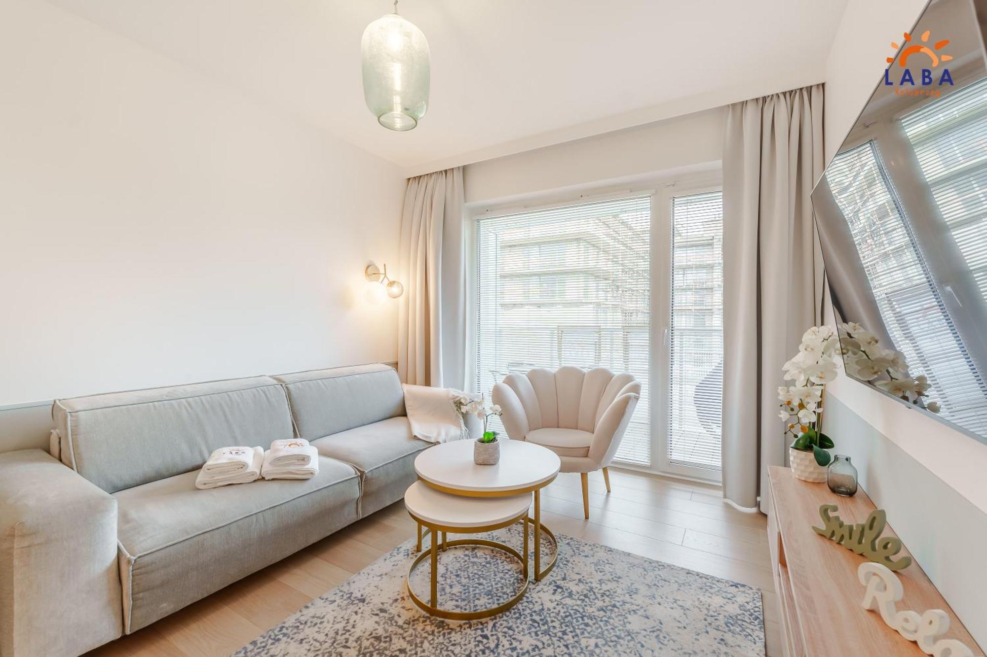 Laba Kolobrzeg Apartamenty Polanki Aqua Parking, Basen W Cenie Kültér fotó