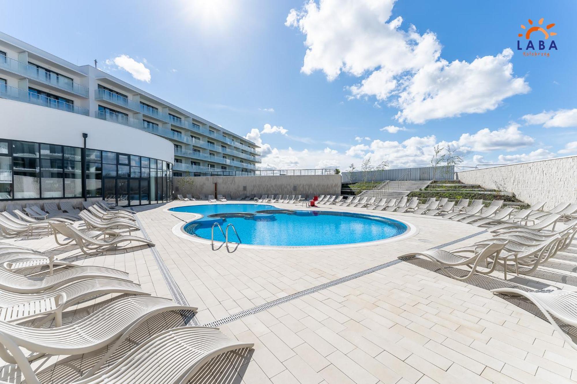 Laba Kolobrzeg Apartamenty Polanki Aqua Parking, Basen W Cenie Kültér fotó